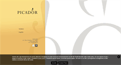 Desktop Screenshot of picadorsrl.com